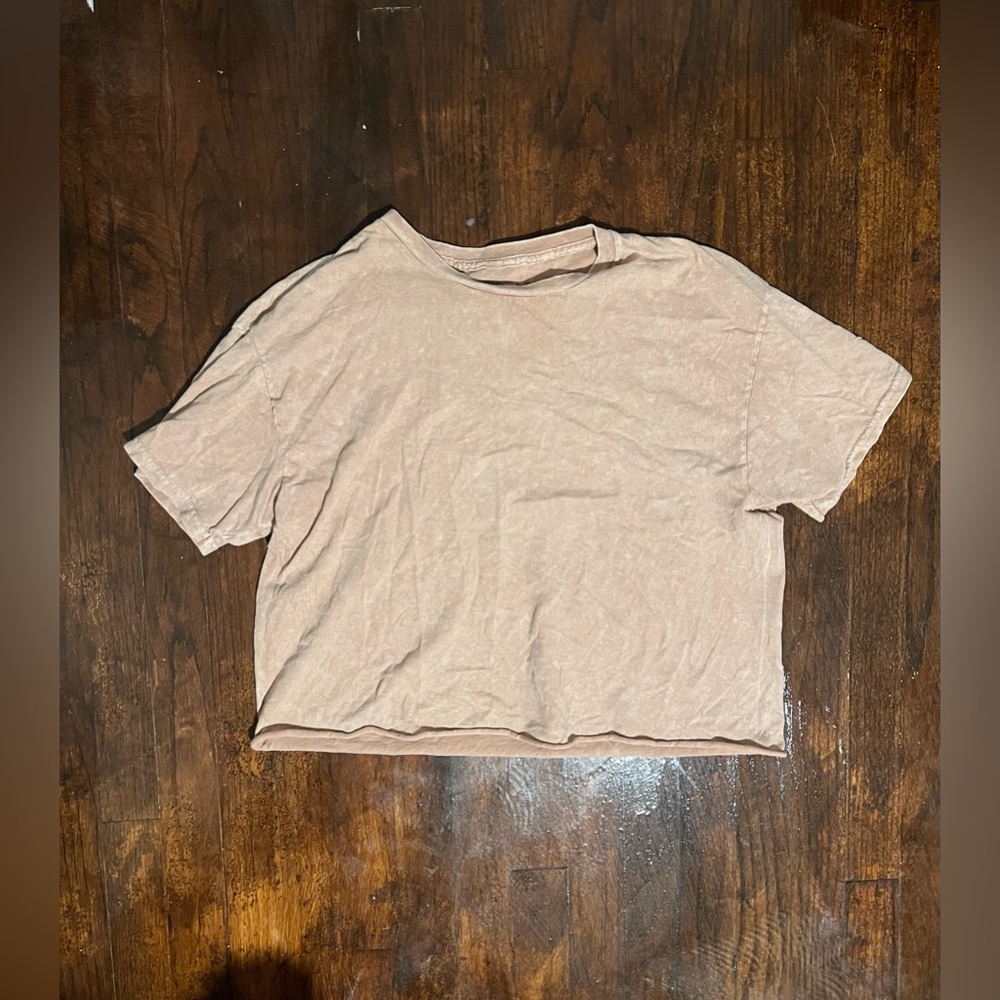 Beige/Pale Pink Top